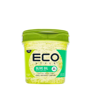 Gel fijador definición y fijación alta con aceite de oliva OLIVE OIL Styling Gel Max Hold de ECO STLYLE BETH'S HAIR