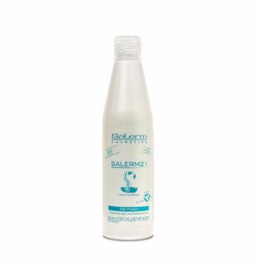 Tratamiento proteína de seda mascarilla acondicionador con o sin aclarado Salerm 21 Original silk protein leave-in conditioner de Salerm Cosmetics 250ml