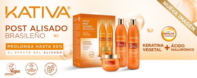 Kit post alisado brasileño pack sistema de mantenimiento de Kativa BETH'S HAIR