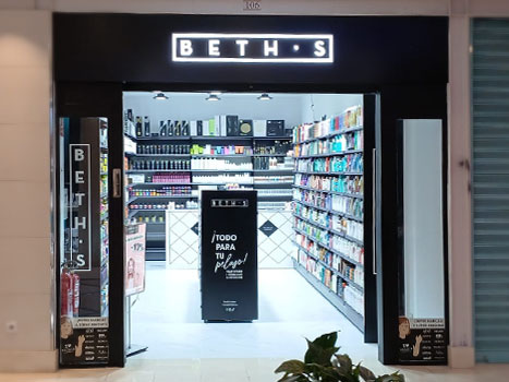 Tienda productos para el pelo peluquería BETH'S HAIR Centro Comercial Loranca Fuenlabrada Madrid