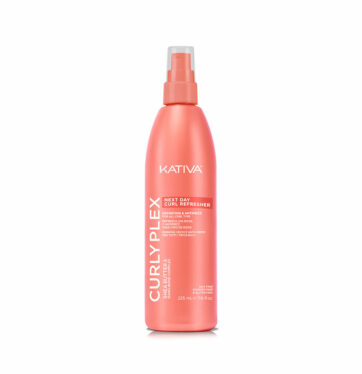 Spray Refresh rizos y antifrizz Next Day Curl Refresher CURLY PLEX de Kativa BETH'S HAIR