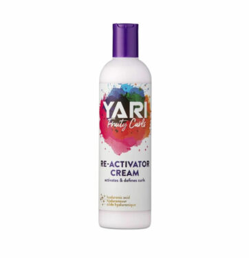 Activador rizos nutritivo de frutas y ácido hialurónico vegano Re-activator Cream Fruity Curls de Yari