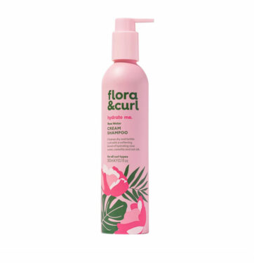 Champú hidratante rizos Rose Water Cream Shampoo de FLORA & CURL BETH'S HAIR