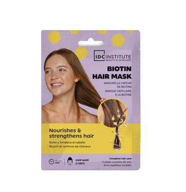 Mascarilla nutre y fortalece con Biotina para crecimiento Biotin Hair Mask de IDC INSTITUTE BETH'S HAIR