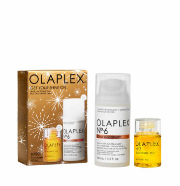 OLAPLEX Pack Peinado y Antiencrespamiento GET YOUR SHINE ON Edición Limitada Navidad 2024 BETH'S HAIR