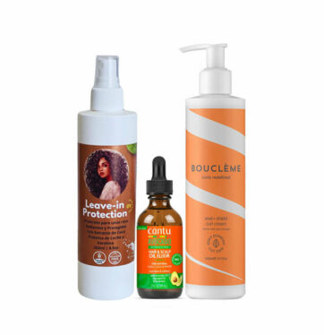 Pack método LOC rizos hidratados con Anira Curls, Cantu y BOUCLÈME BETH'S HAIR